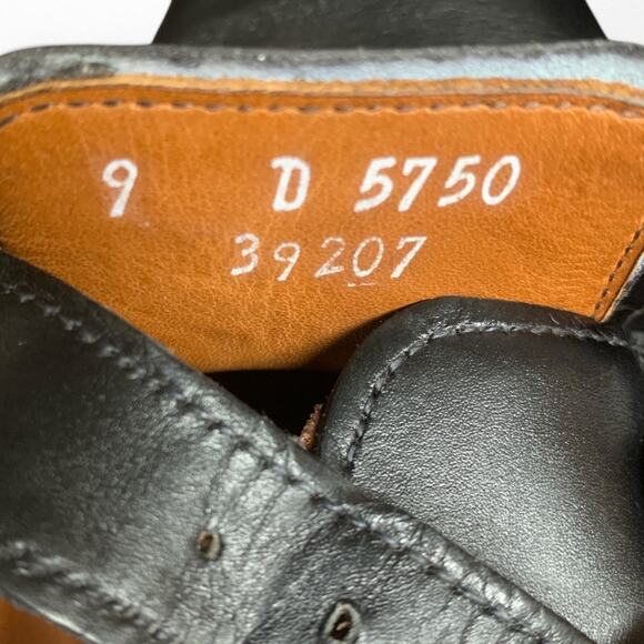 Allen Edmonds Warwick Single Monk-Strap, Size 9 D, Black